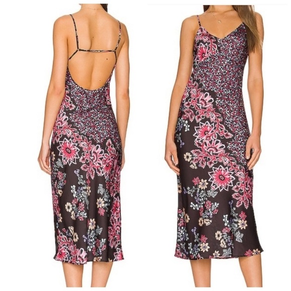 Free People Slip Dress, Your Better Side NWT - So Beautiful! - Picture 2 of 9